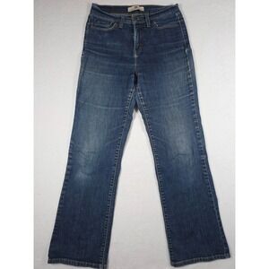Levi's 512 Perfectly Slimming Bootcut Jeans Mid Rise 28x30 Medium Wash Denim